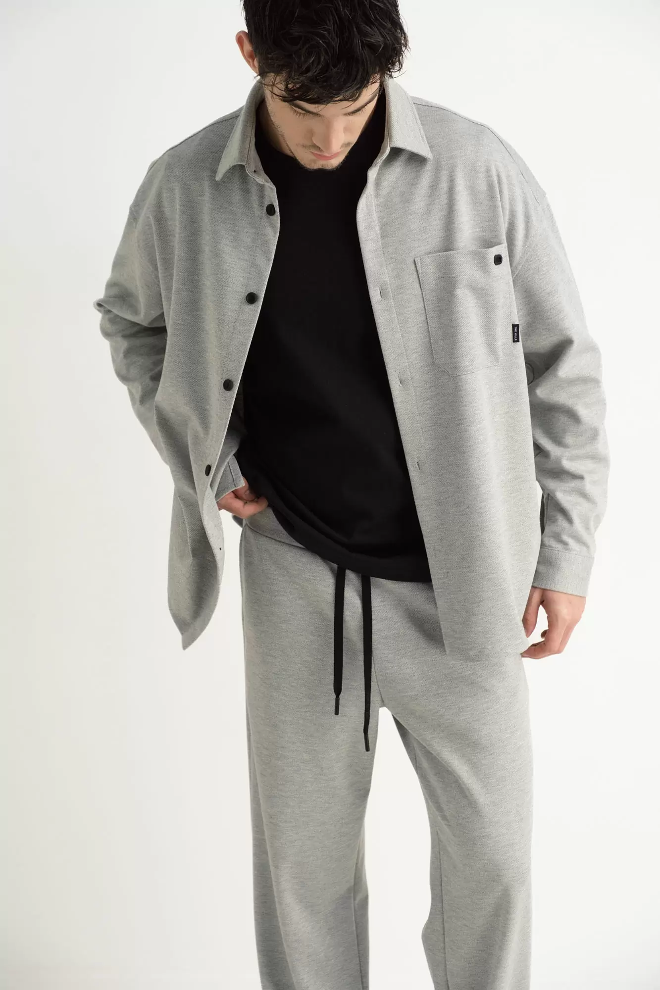 M-242-TH-56-0055 Рубашка с длинным рукавом The Hills Серый