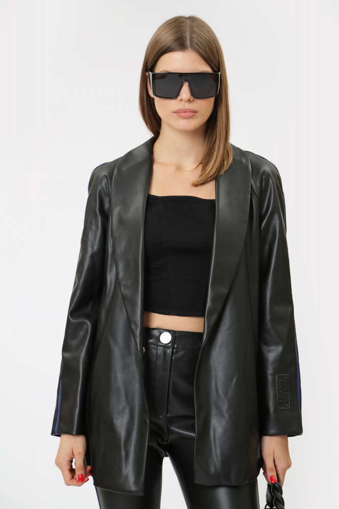 Пиджак кожаный Armani Exchange