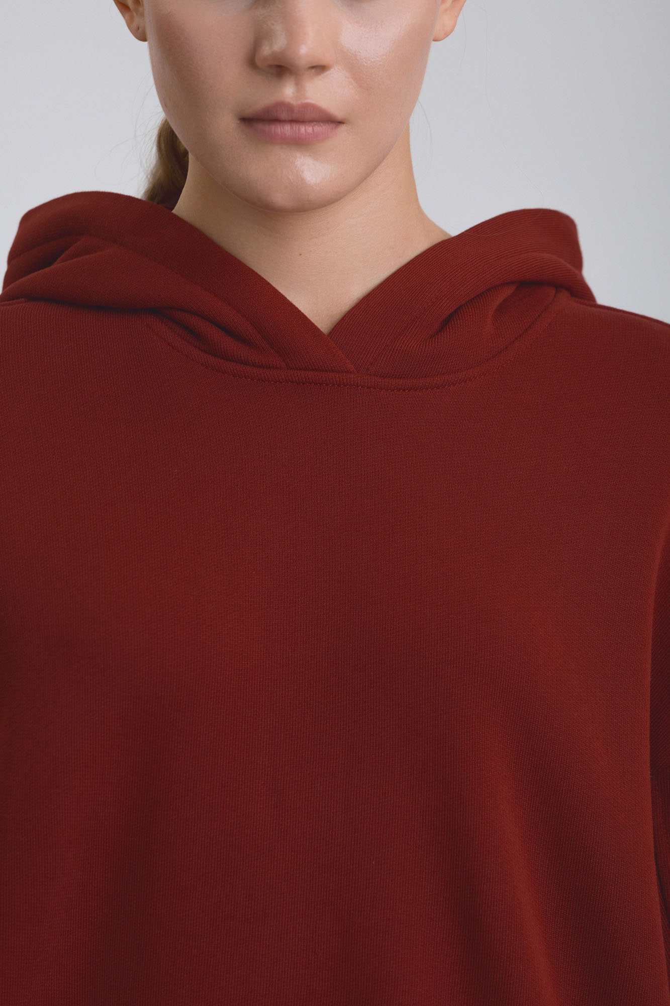 Худи The Hills Бордовый