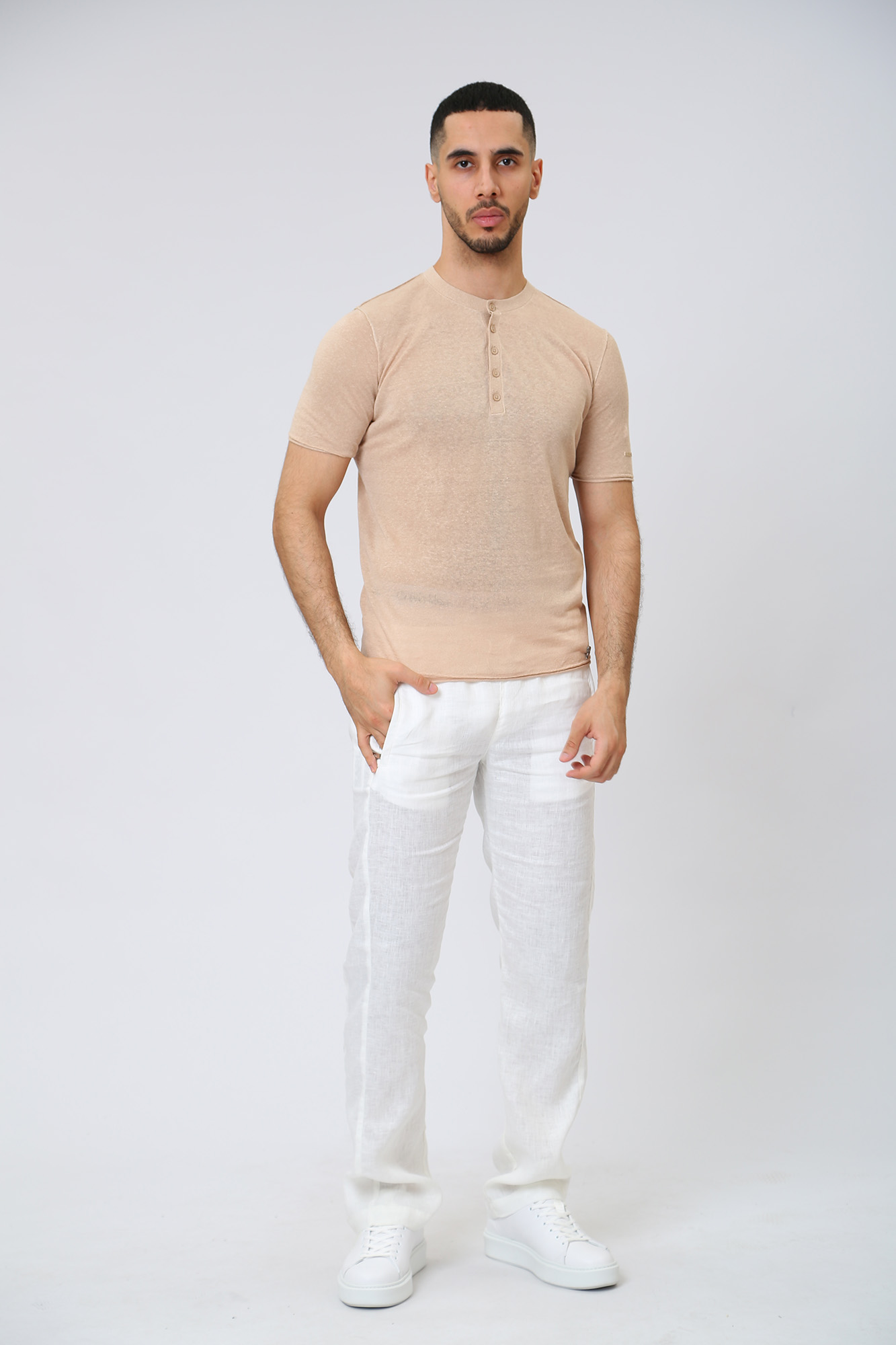 532305_655044 Футболка Karl Lagerfeld Бежевый