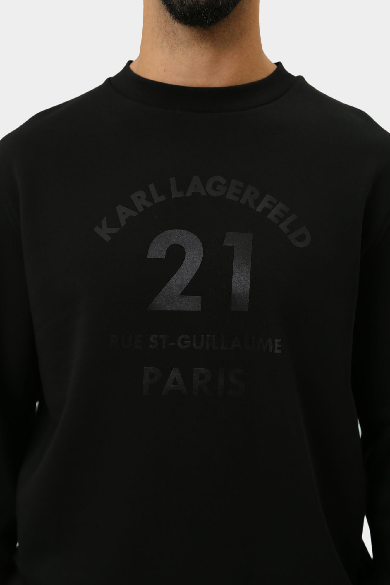 544910_705007 Свитшот Karl Lagerfeld Черный