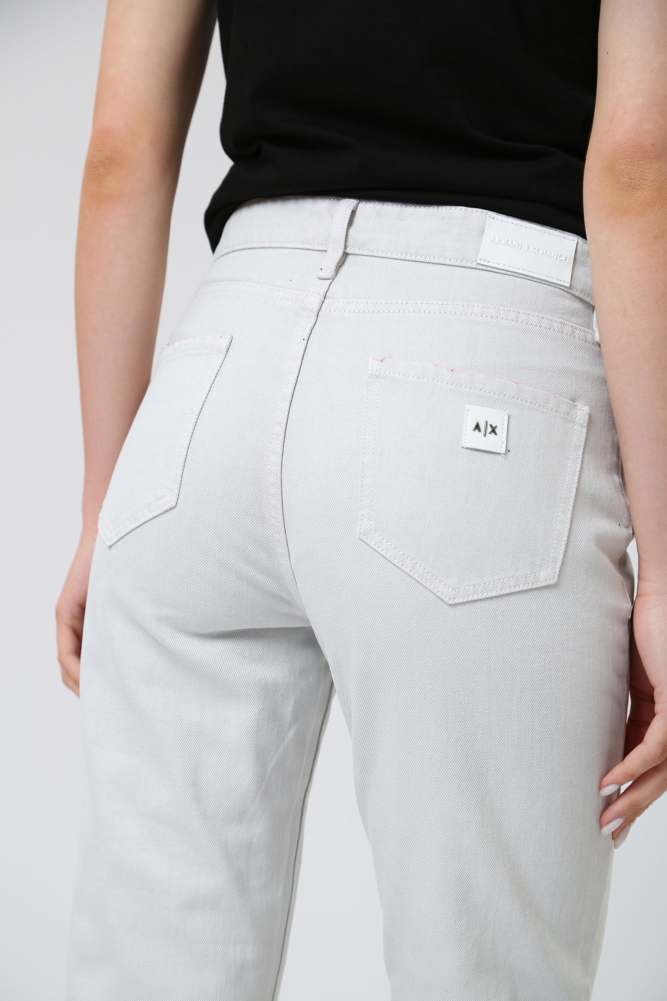 3RYJ06_Y1MDZ брюки джинсовые armani exchange 