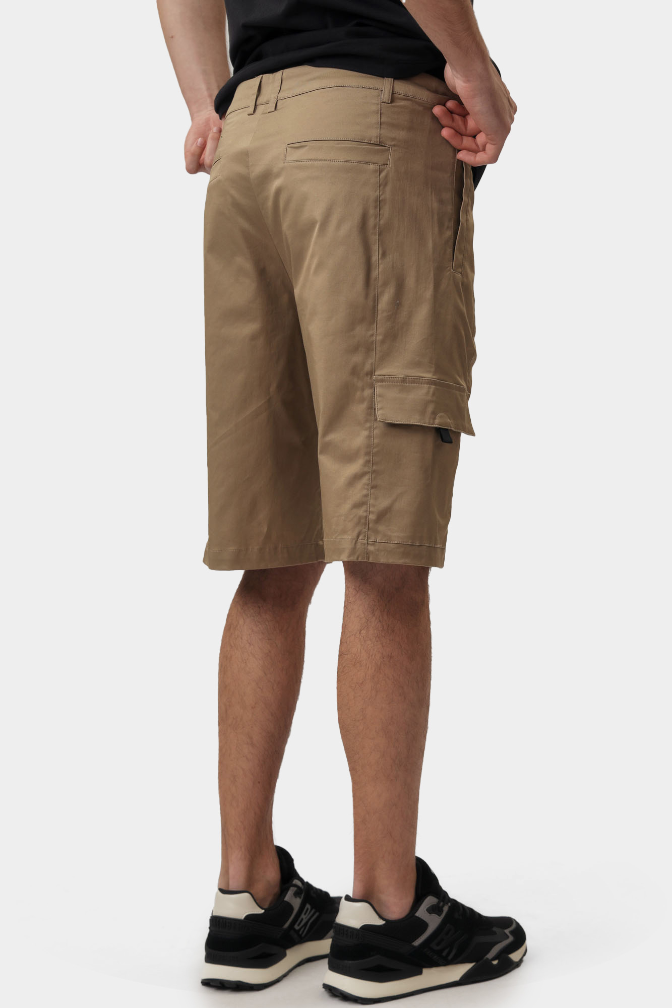 BMP0886 Шорты Bikkembergs Бежевый