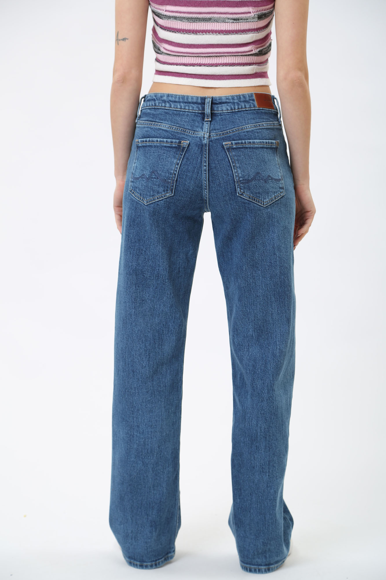 PL204699 джинсы loose st jeans hw  pepe jeans 