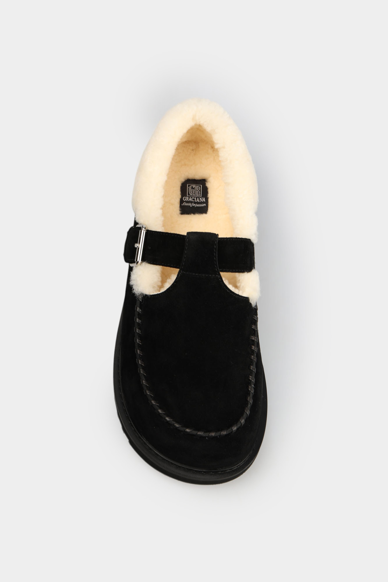 N515-1-1M Лоферы Graciana Черный