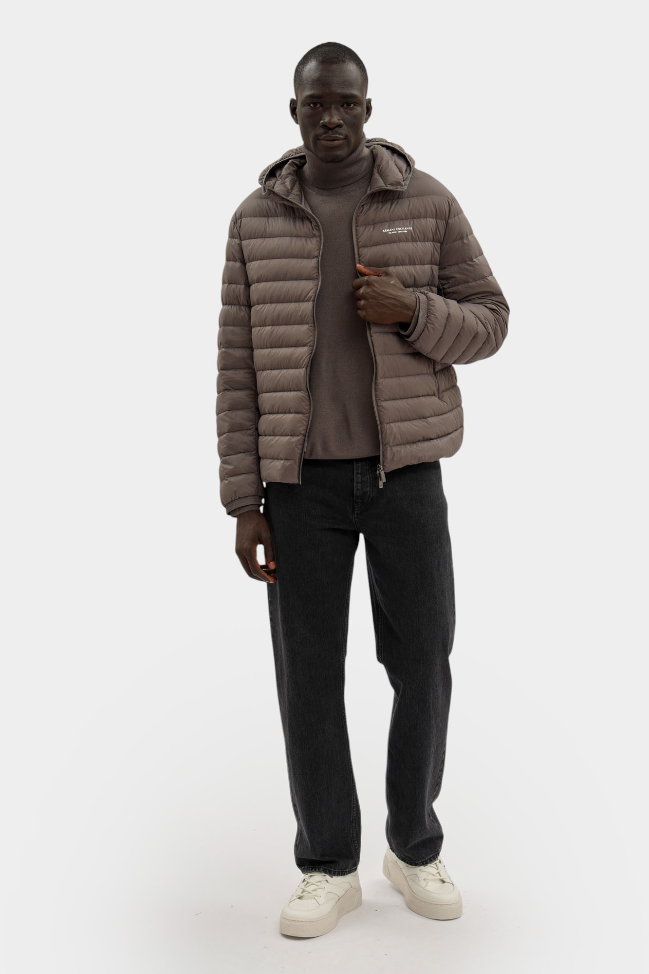 XM001577_AF16927 Куртка Armani Exchange Серый