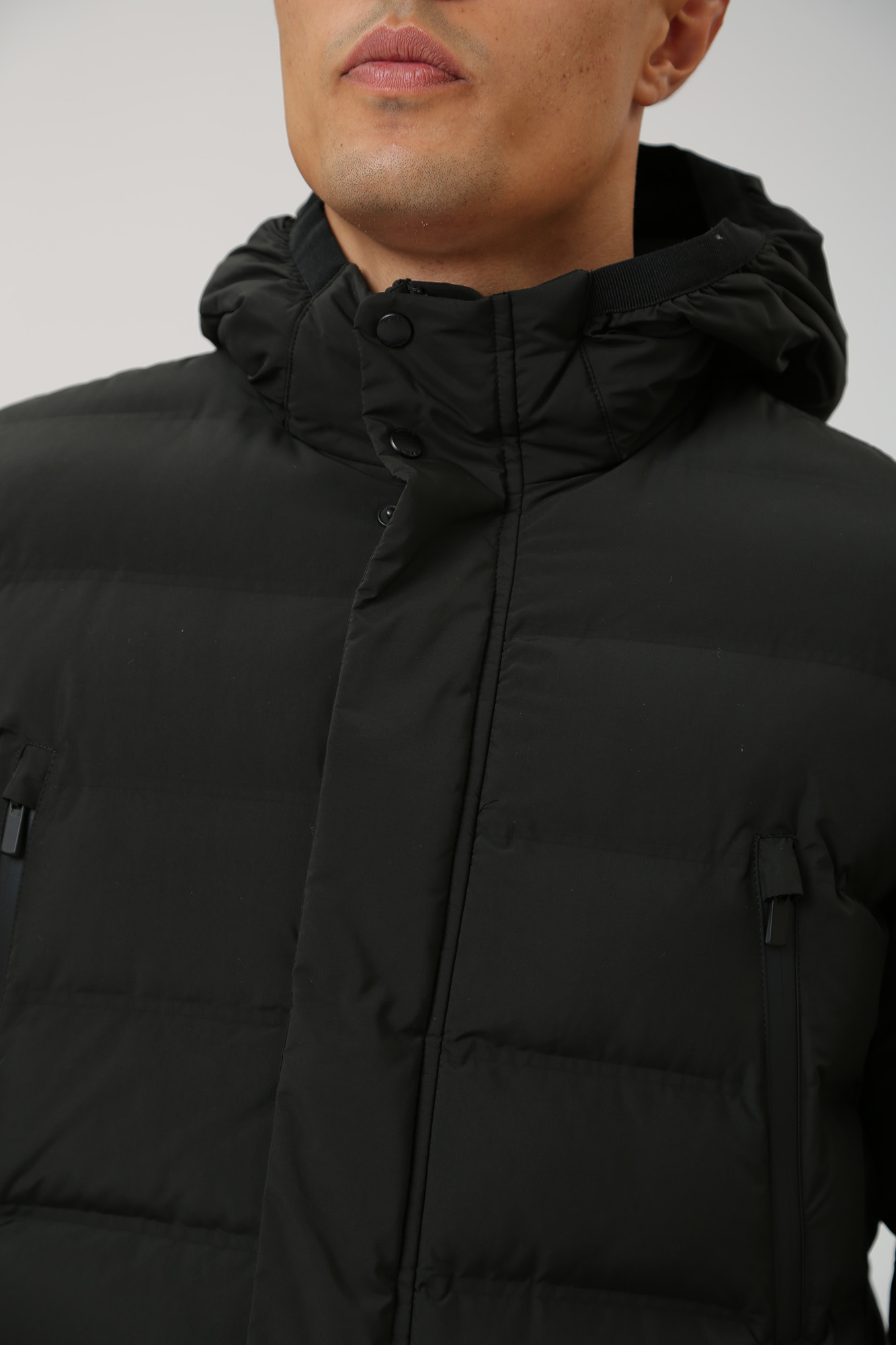 M3628LT2961F9 Пуховик удлиненный Geox Черный