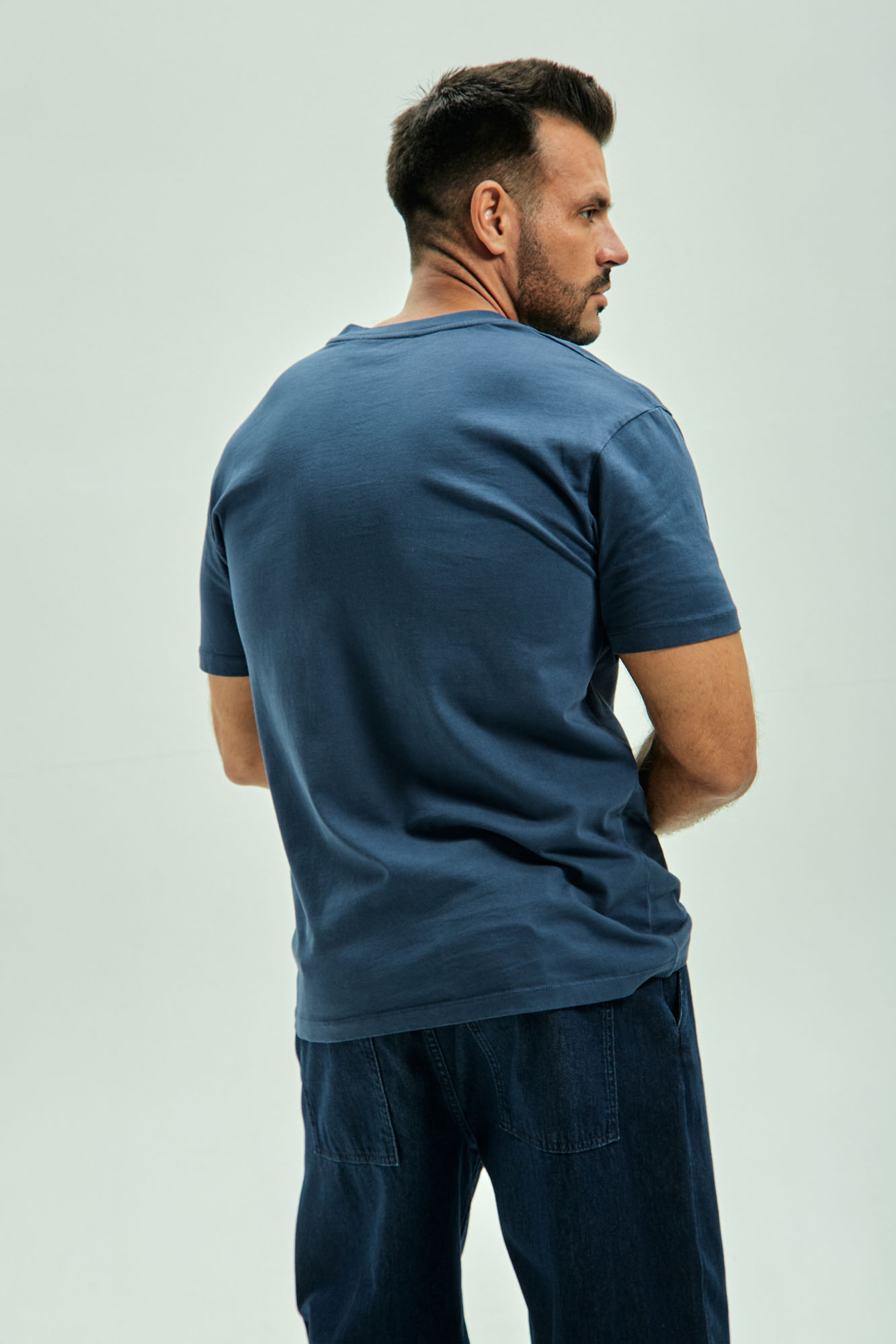 VM-ERK-22-058 Футболка Van Mich Синий