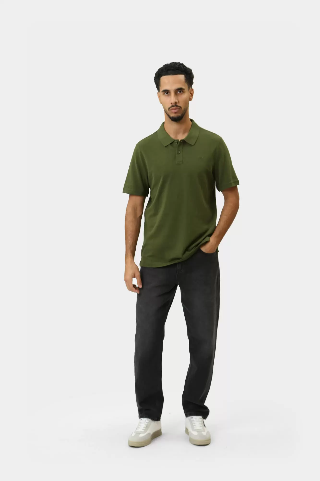 1015680 Поло Mustang Зеленый