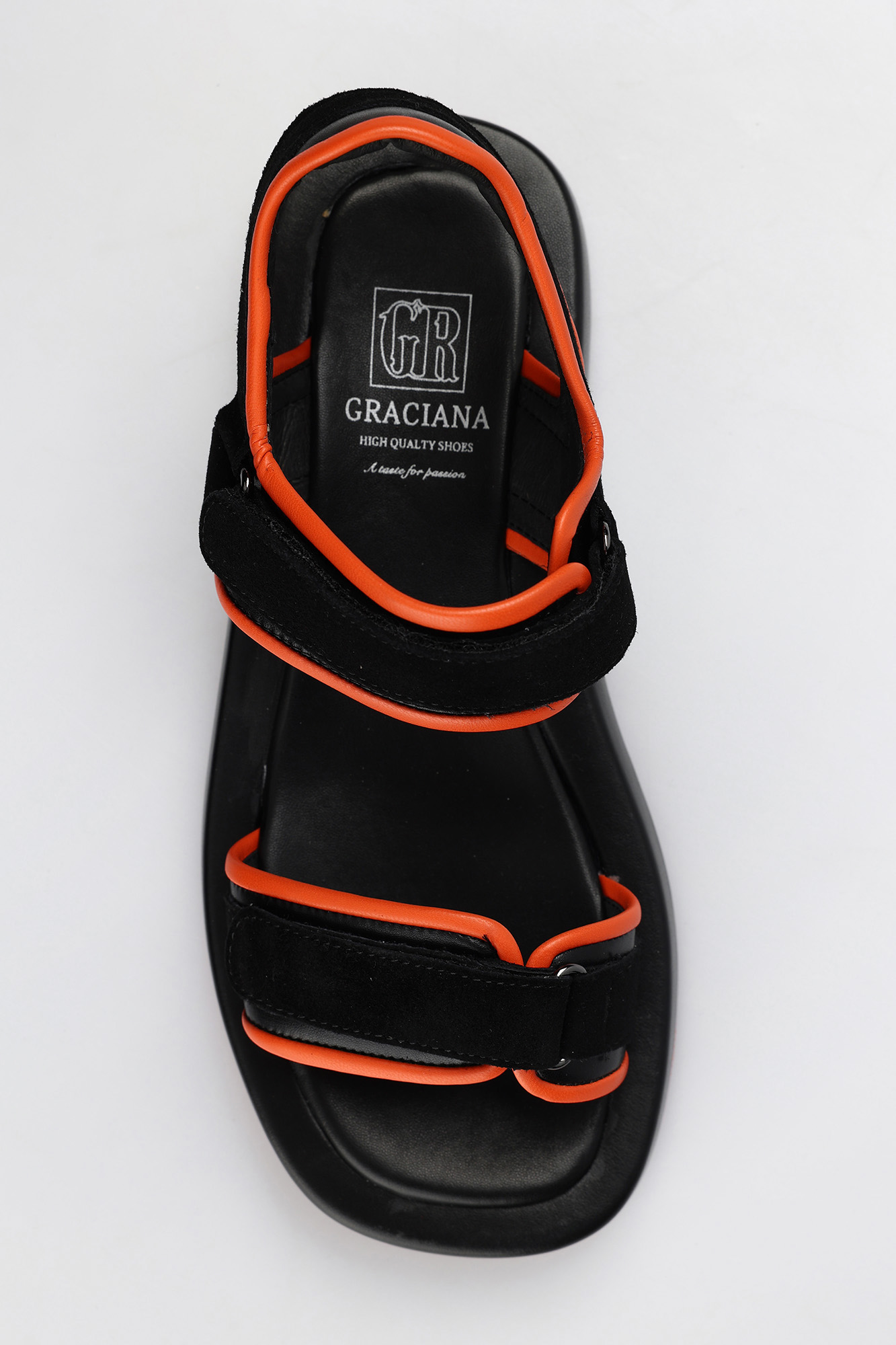 QS387-M205 Сандалии Graciana Черный