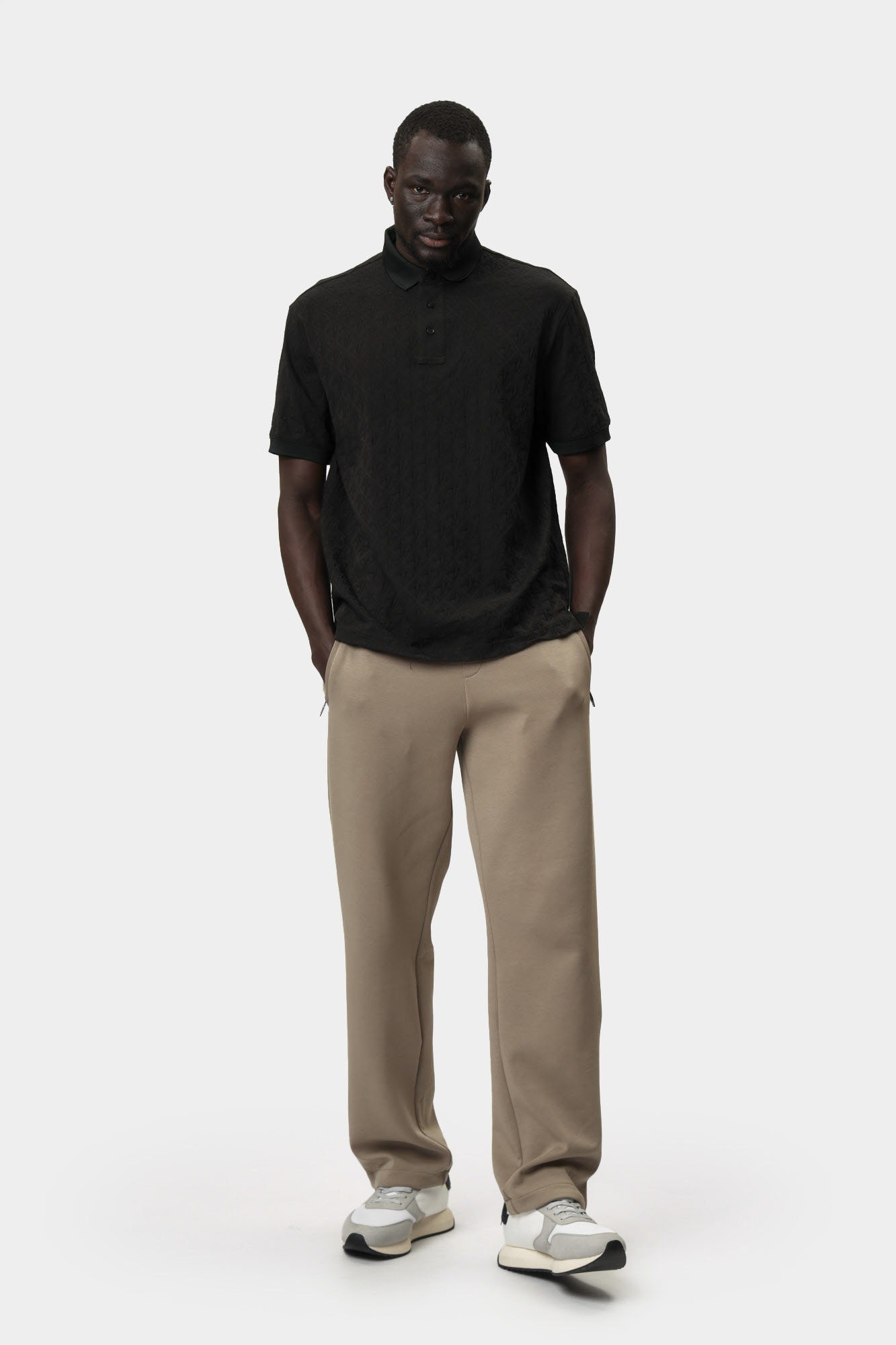 XM000219_AF10337 Поло Armani Exchange Хаки