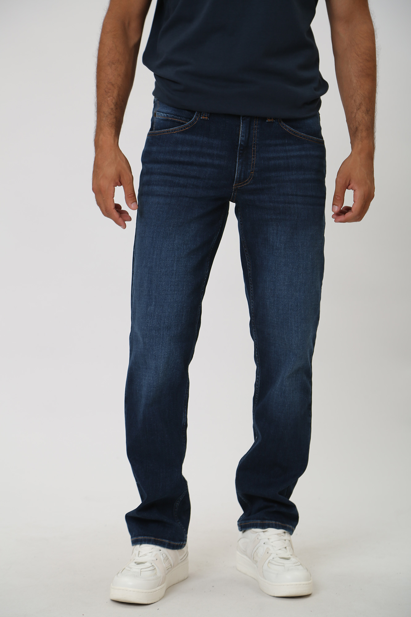 1013715-5000 Брюки джинсовые Mustang Синий