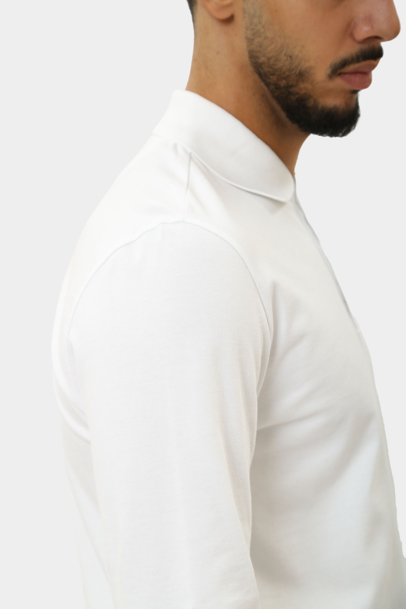 PBMT0271 Поло с длинным рукавом Bikkembergs Белый