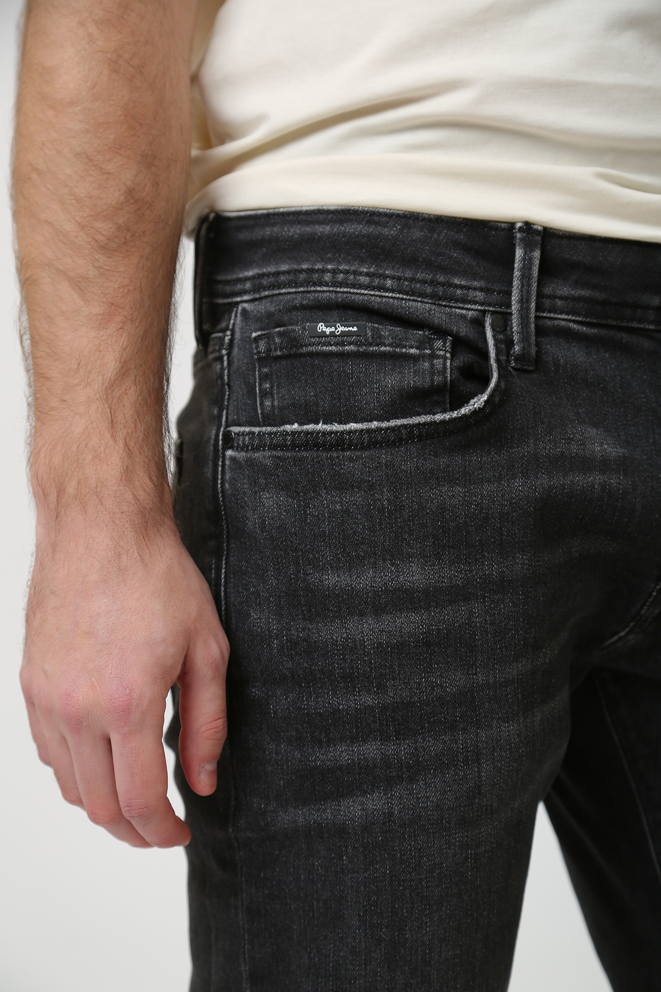 PM207390XX1 Джинсы TAPERED JEANS  Pepe Jeans Черный