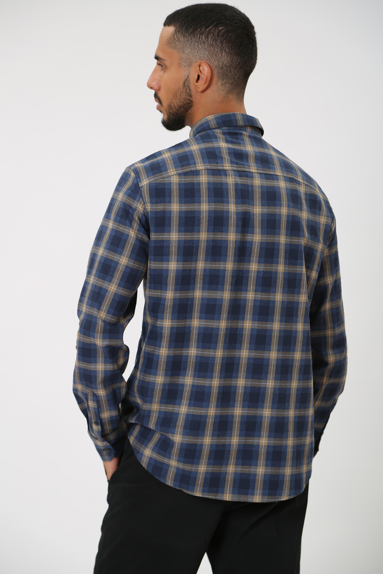 6RZC21_ZNXVZ Рубашка д/р  Armani Exchange Синий