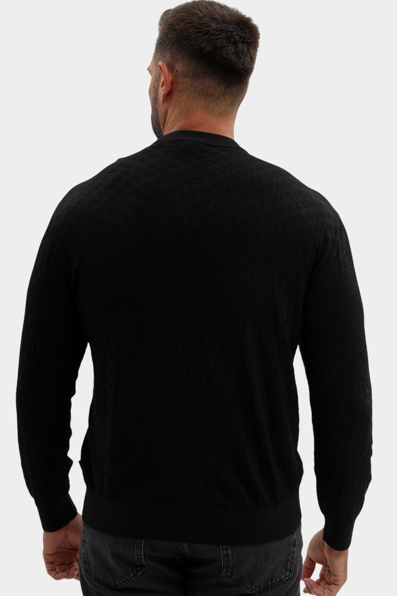 XM001316_AF10454 Джемпер Armani Exchange Черный