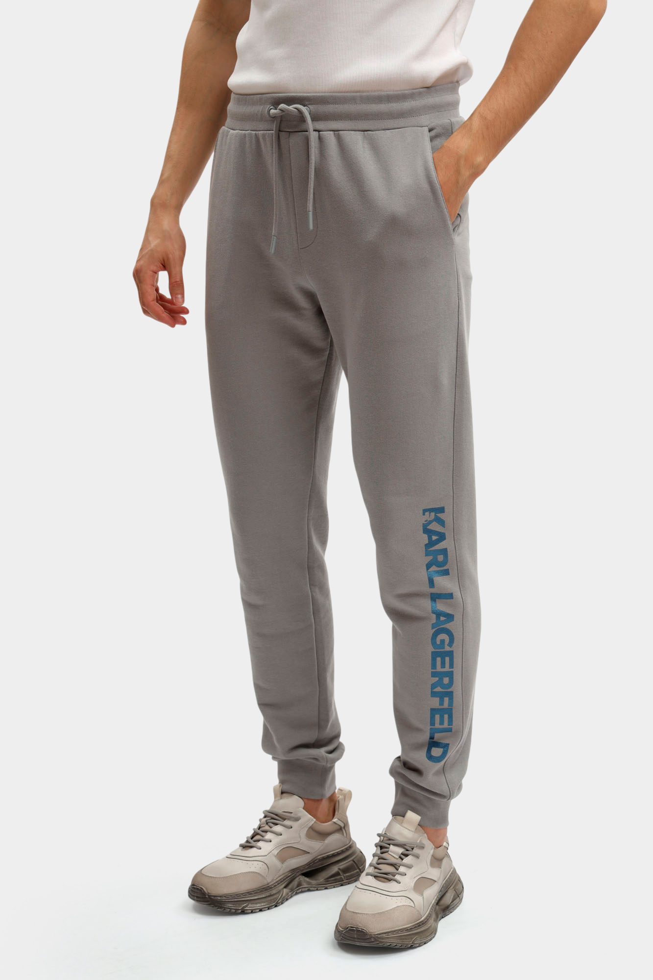 554917_705401 Брюки спортивные Karl Lagerfeld Серый