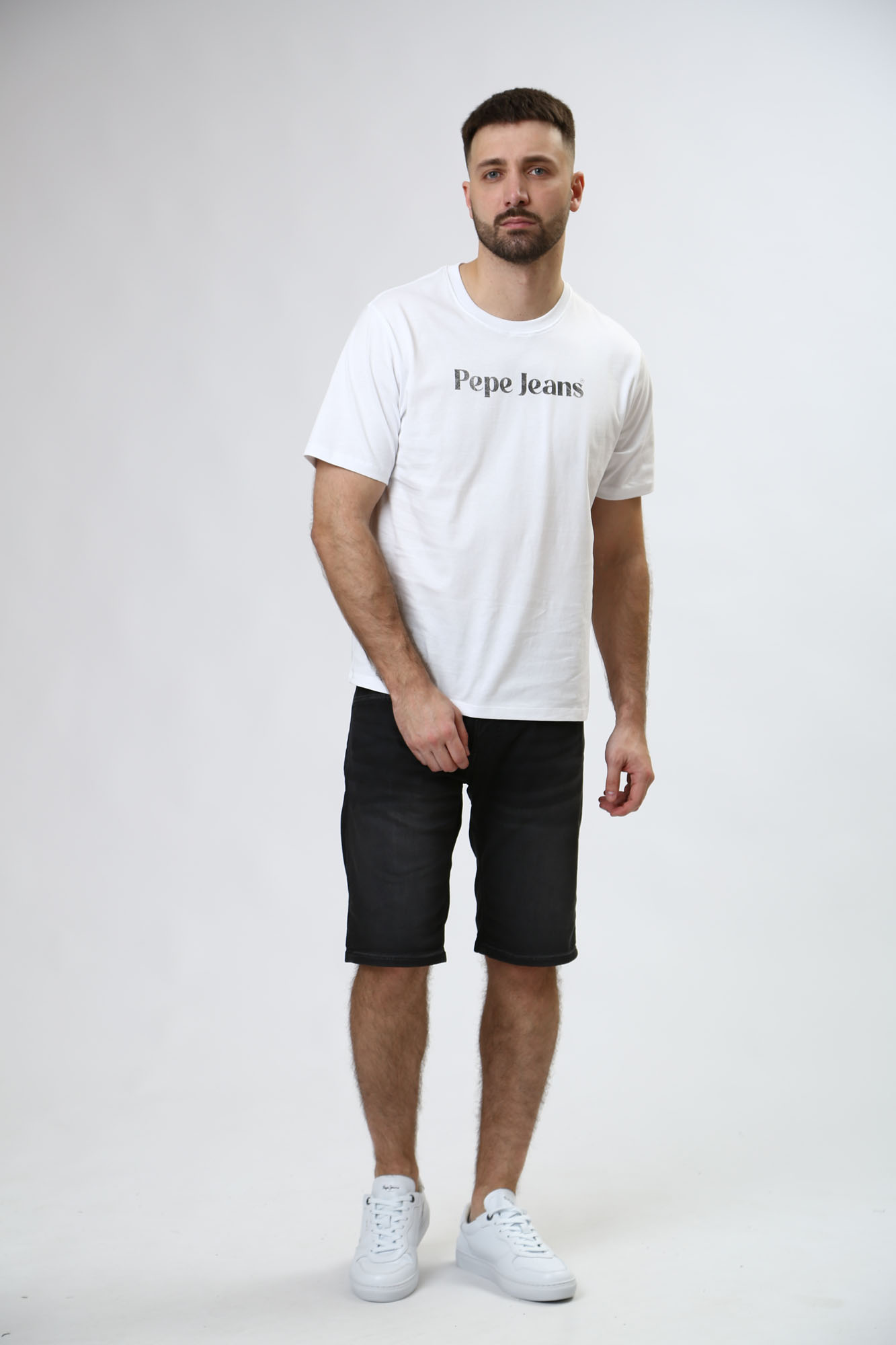 PM801075X Шорты джинсовые Pepe Jeans Черный