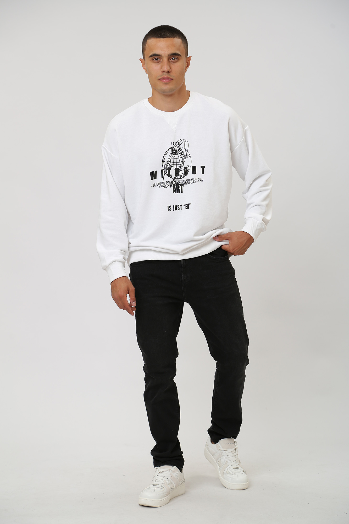 86007-61581 Свитшот LTB  LTB Белый