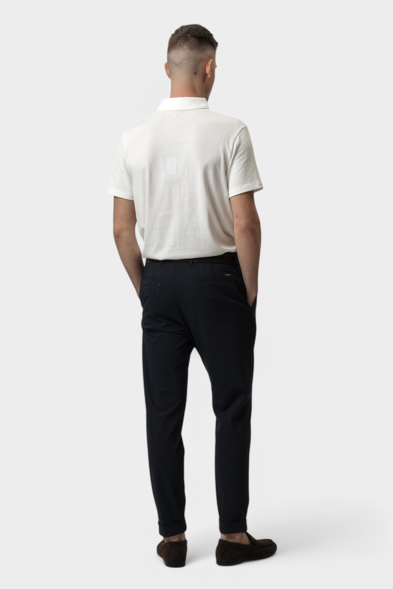 30045772_10019457 Поло Strellson Белый