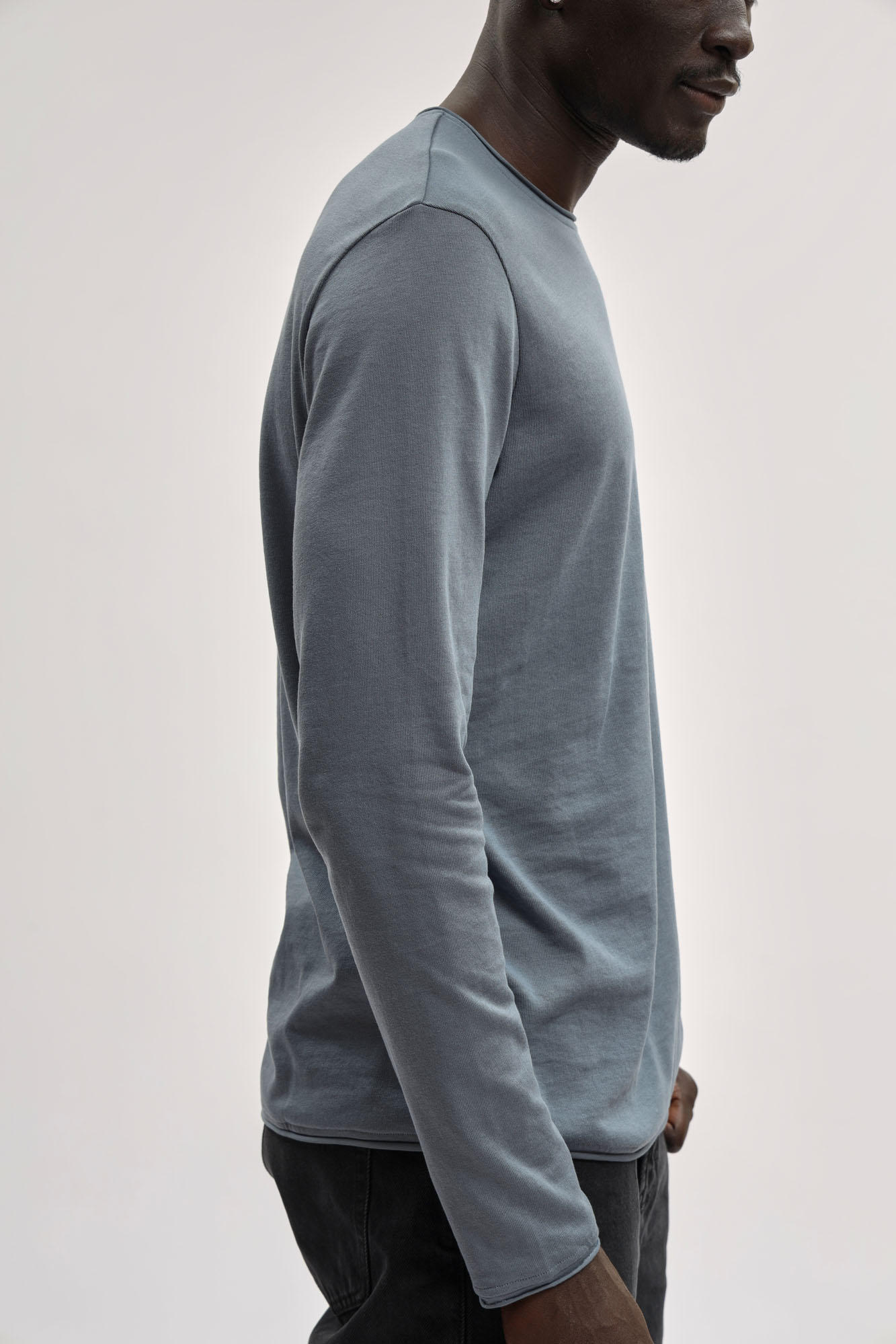 30045640_10019458 Лонгслив Strellson Голубой