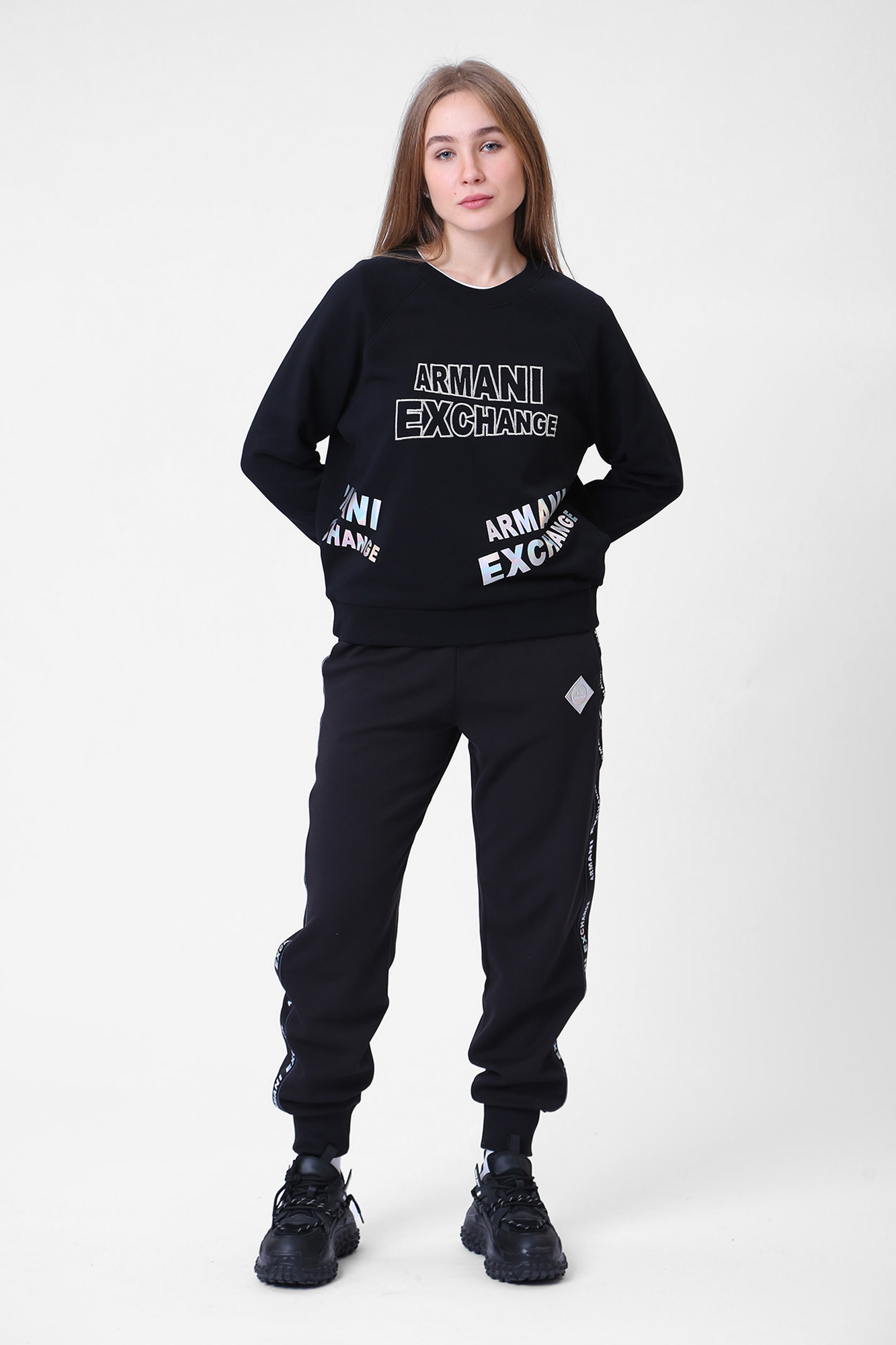 3RYM77_YJDBZ свитшот armani exchange 