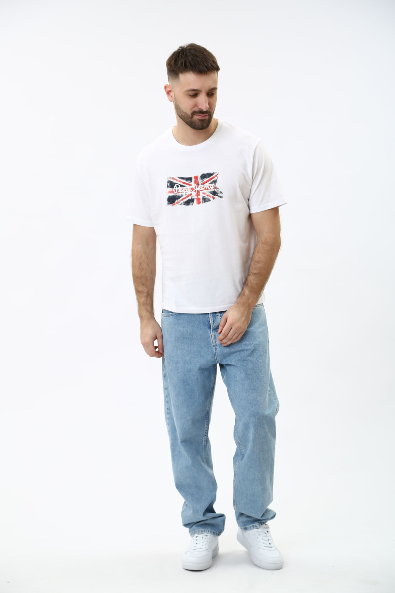 PM509384 Футболка Pepe Jeans Белый