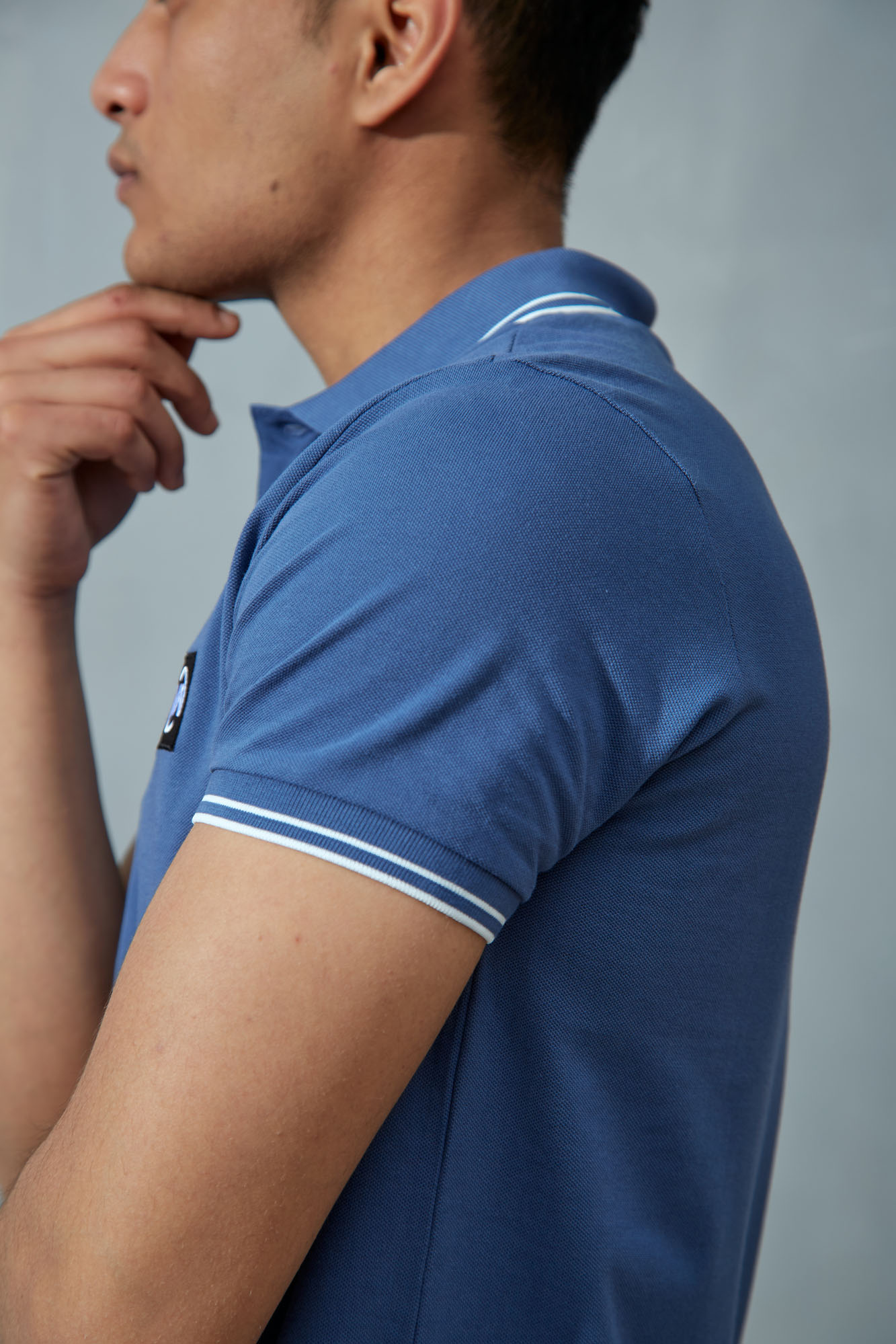 VM-ERK-22-034 Поло Van Mich Синий