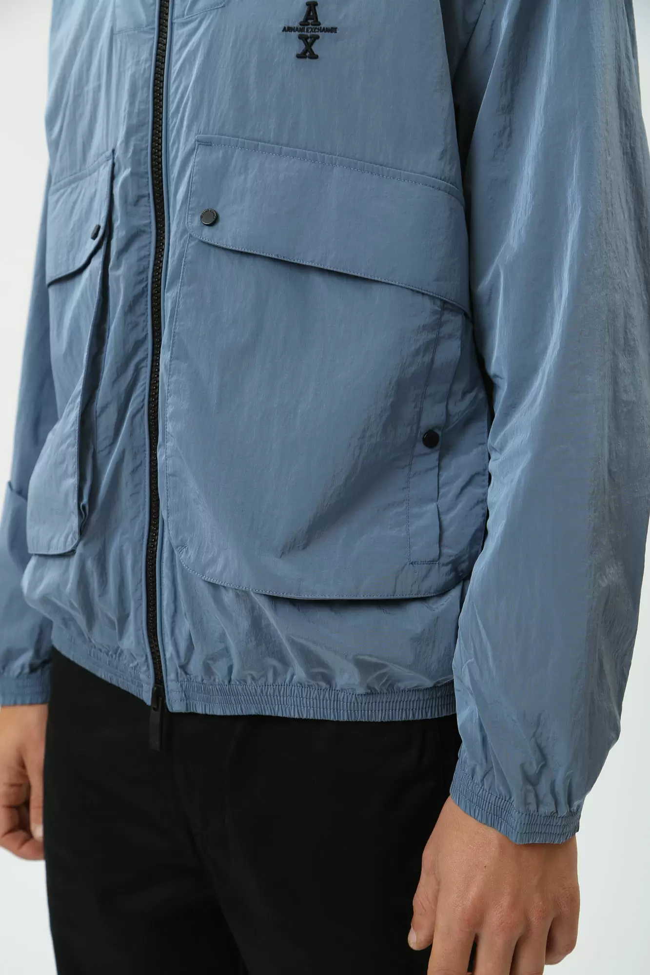 6DZBL7_ZN5HZ Ветровка Armani Exchange Голубой