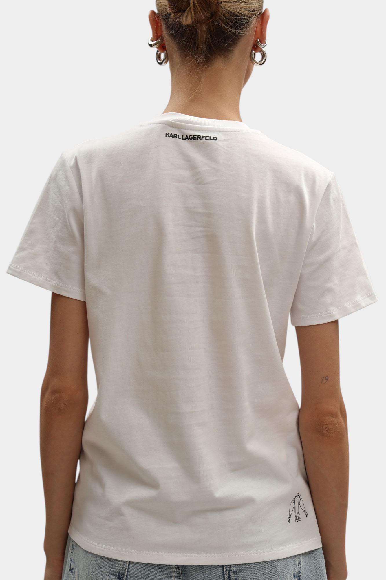 A3W17099 футболка karl lagerfeld