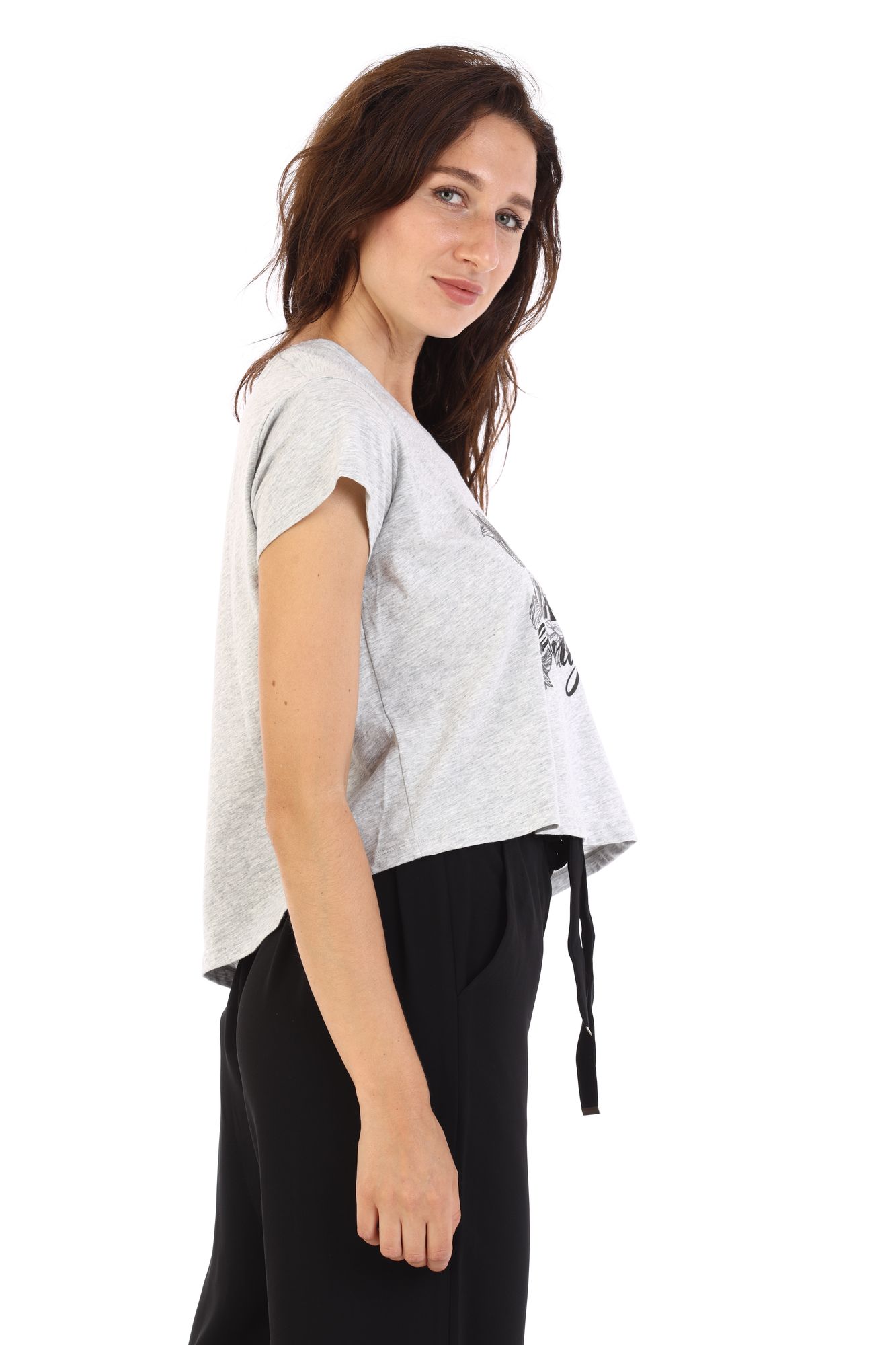 3ZYTBB_YJA8Z кроп-топ armani exchange 