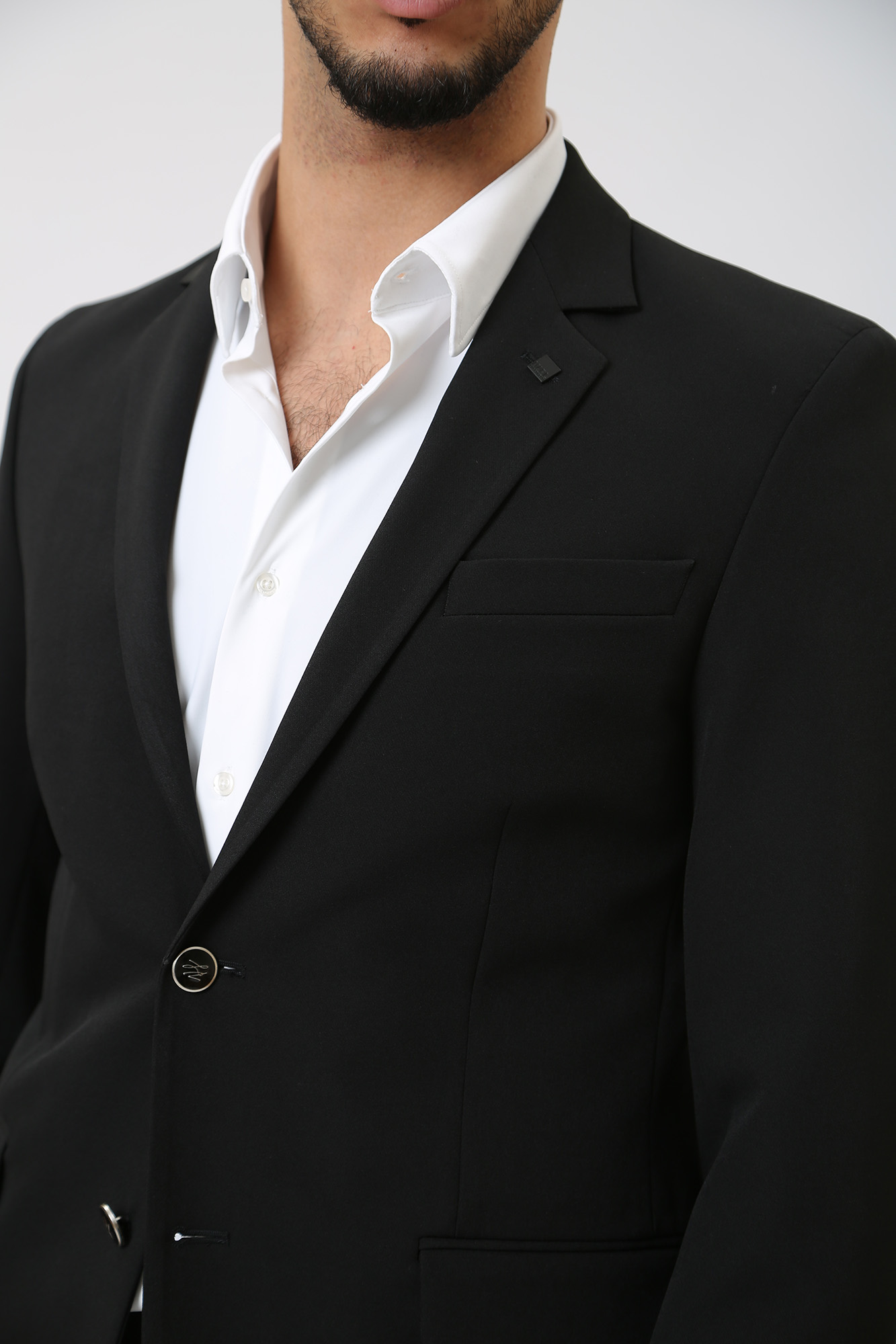 534002_155274 Пиджак классический Karl Lagerfeld Черный