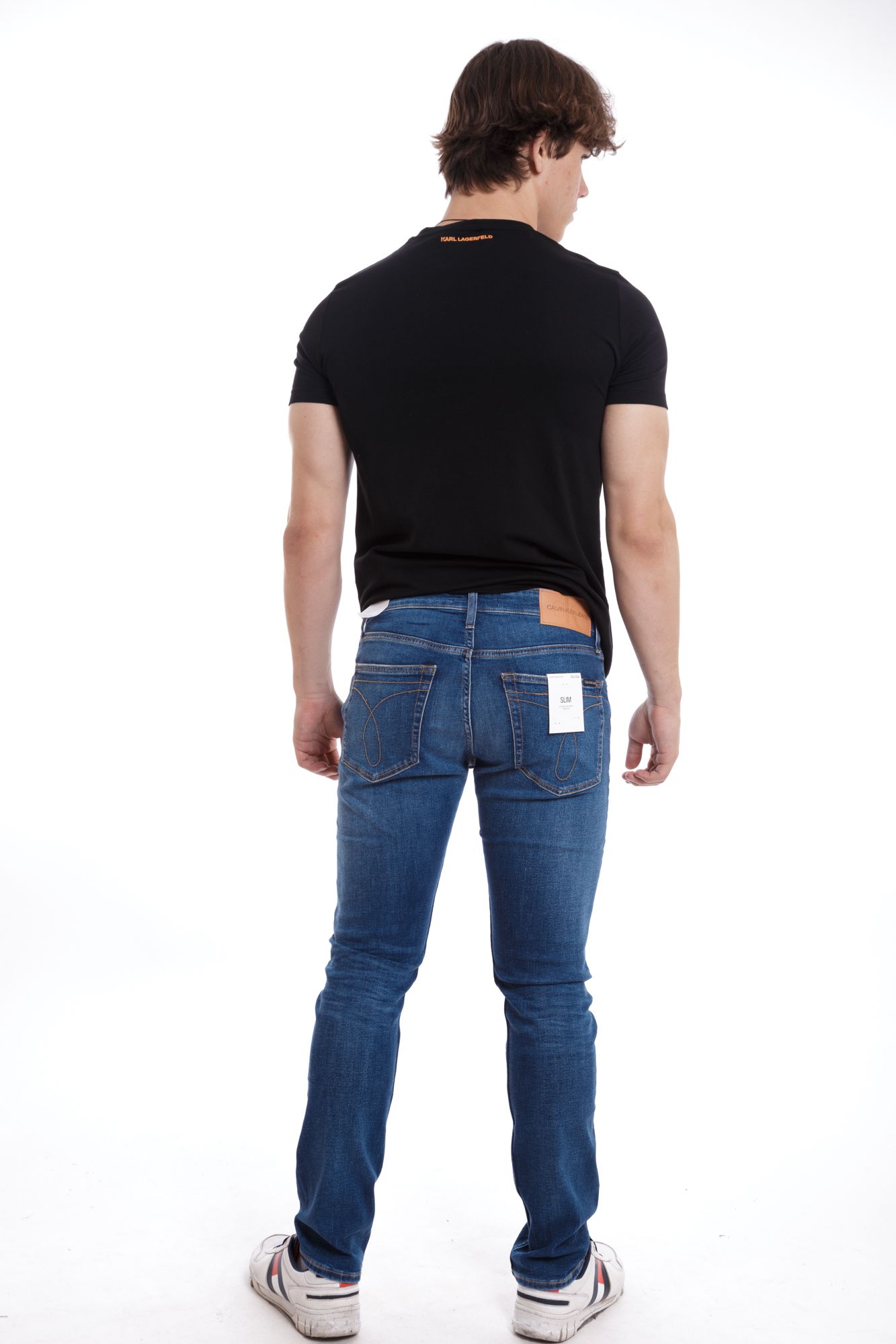 J30J315354_ Джинсы SLIM Calvin Klein Jeans Синий