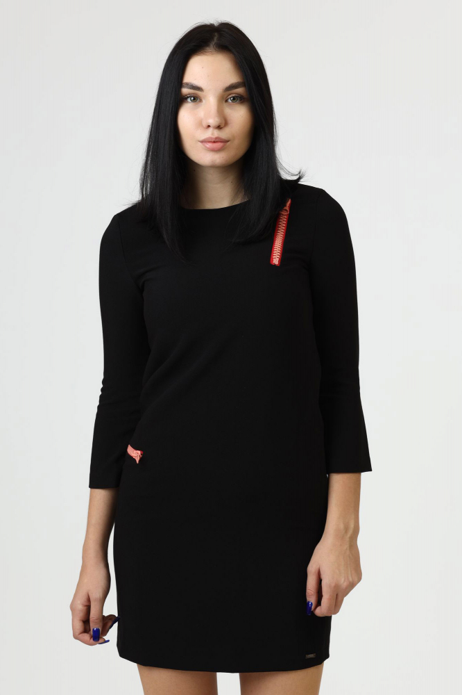 Сумка кросс-боди Geox Натуральная кожа Черный