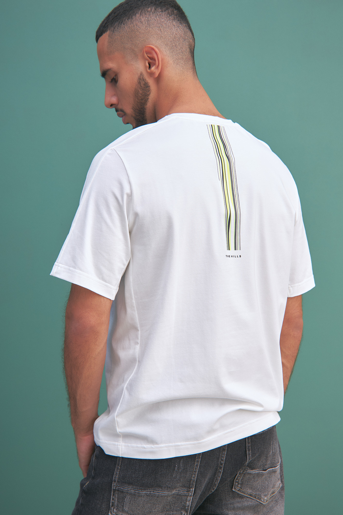M-232-P-0012 Футболка The Hills Белый