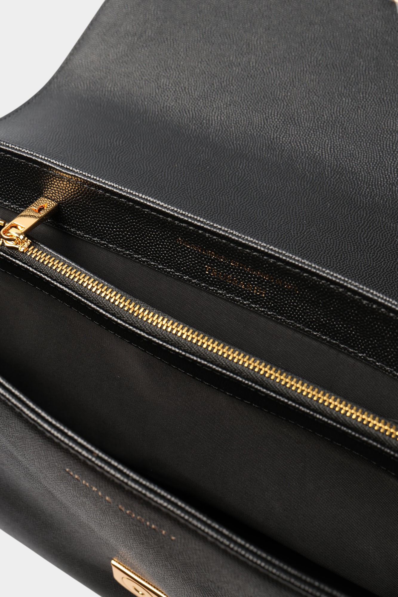 Z606E106079N-WBH01L30-19QA Сумка с клапаном Trussardi Черный