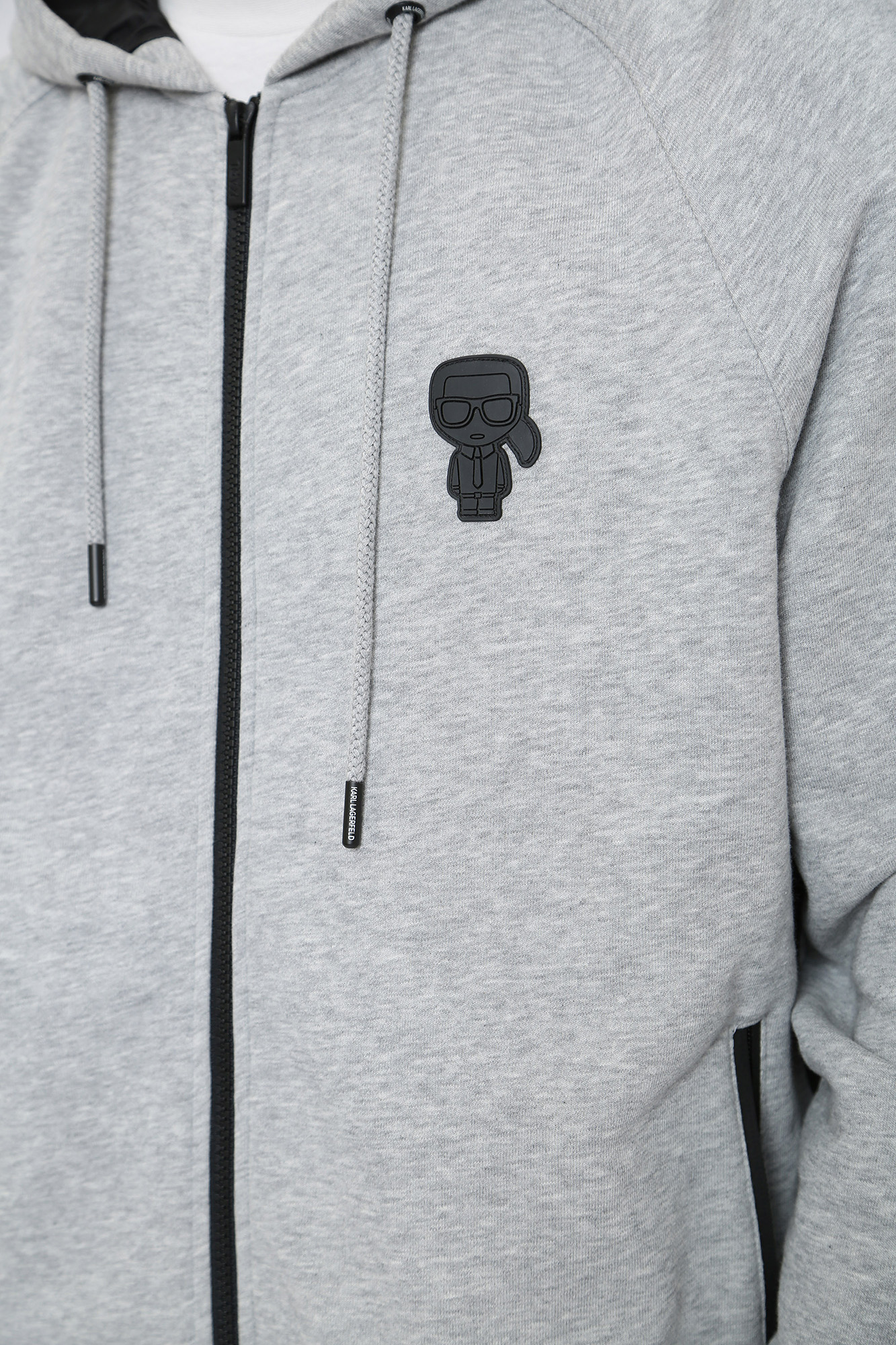 502910_705005 Толстовка с/м Karl Lagerfeld Серый