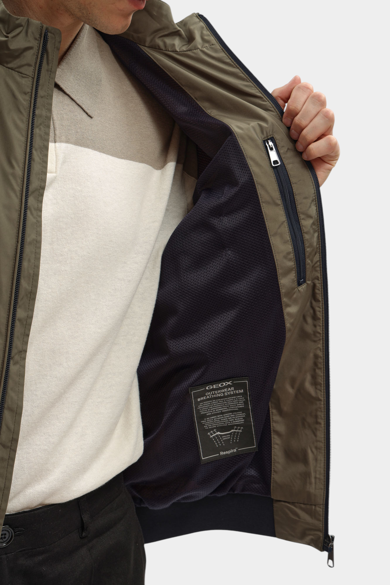 M6520JT3111F Куртка Geox Хаки