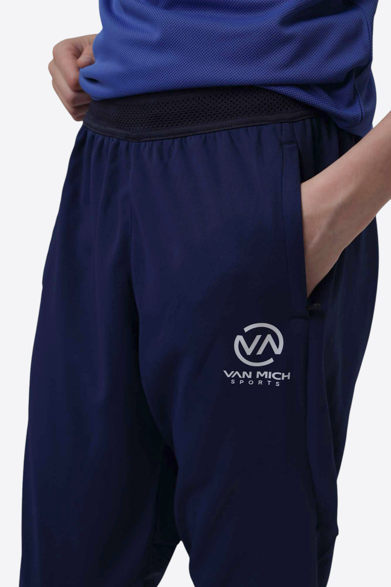INDJ2600 Брюки тренировочные Van Mich Sports Синий