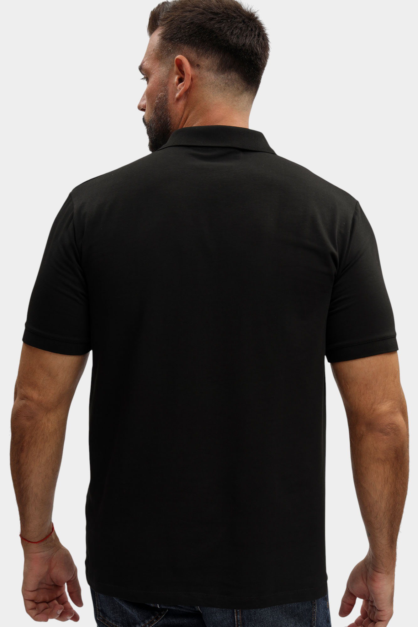 554235_745022 Поло с коротким рукавом Karl Lagerfeld Черный