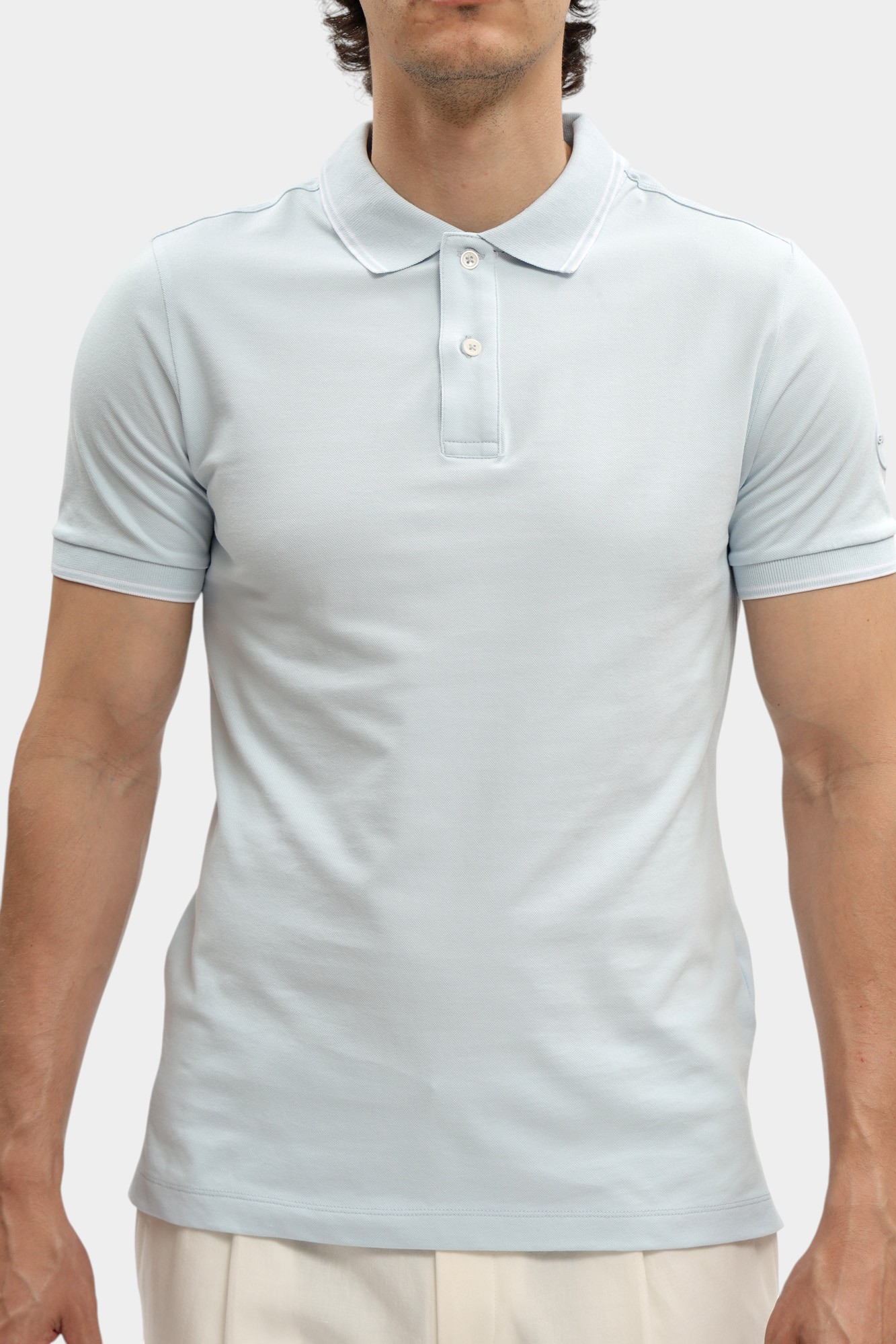 M5510RT3236 Поло Geox Голубой