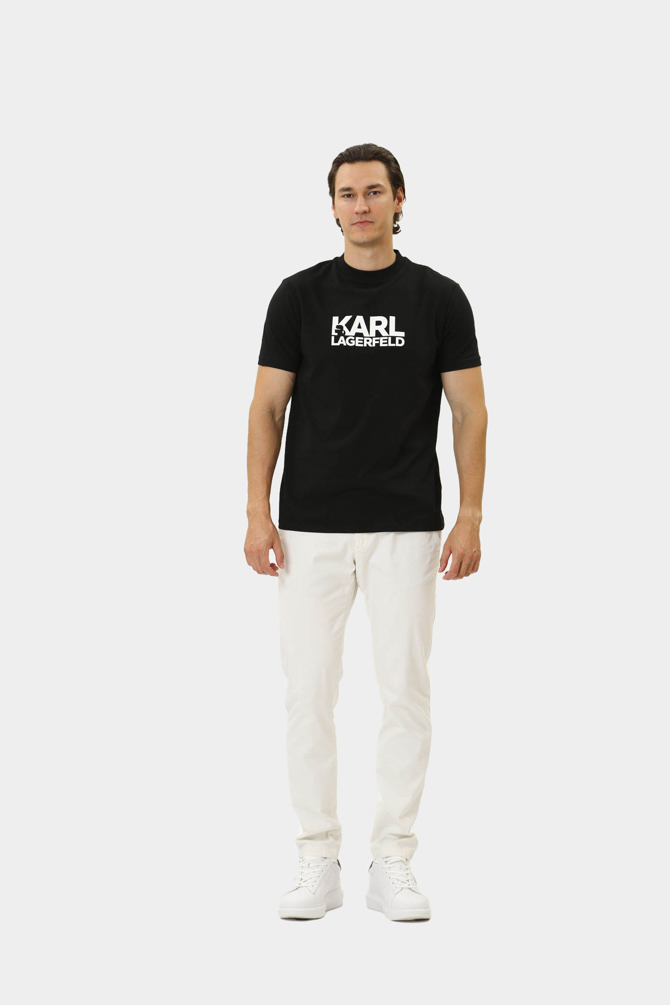 543235_755087 Футболка Karl Lagerfeld Черный