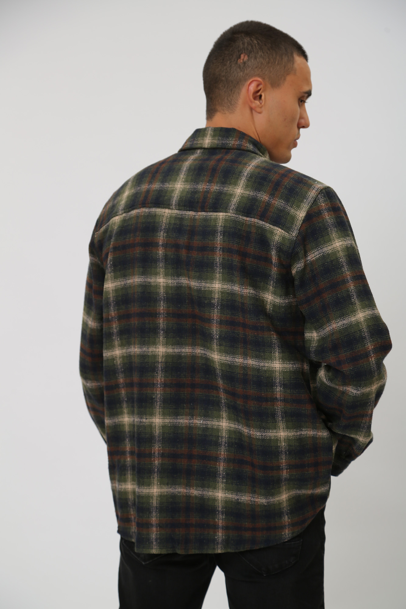 49026-25109 Рубашка с длинным рукавом LTB Зеленый