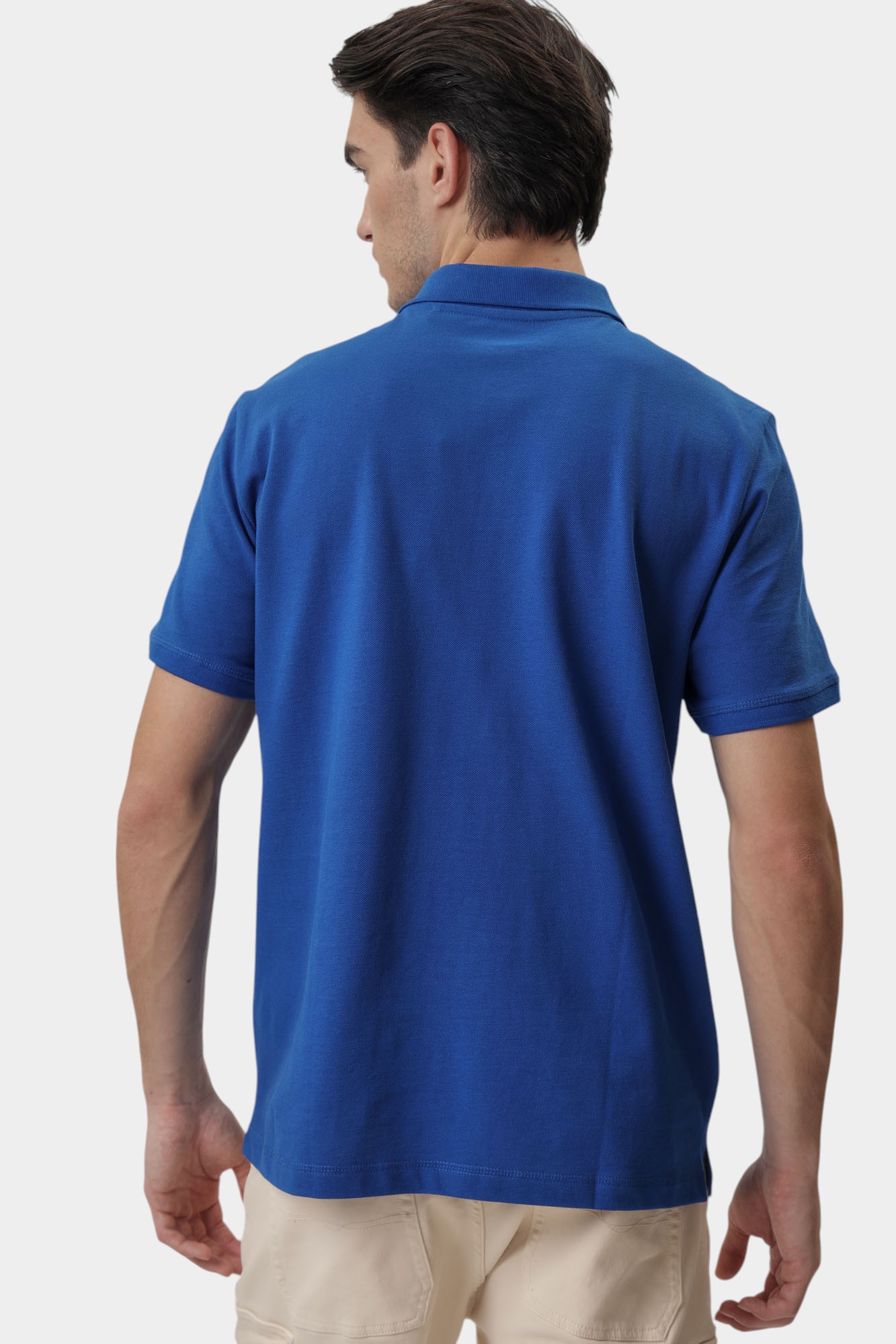 1016293 Поло Mustang Синий