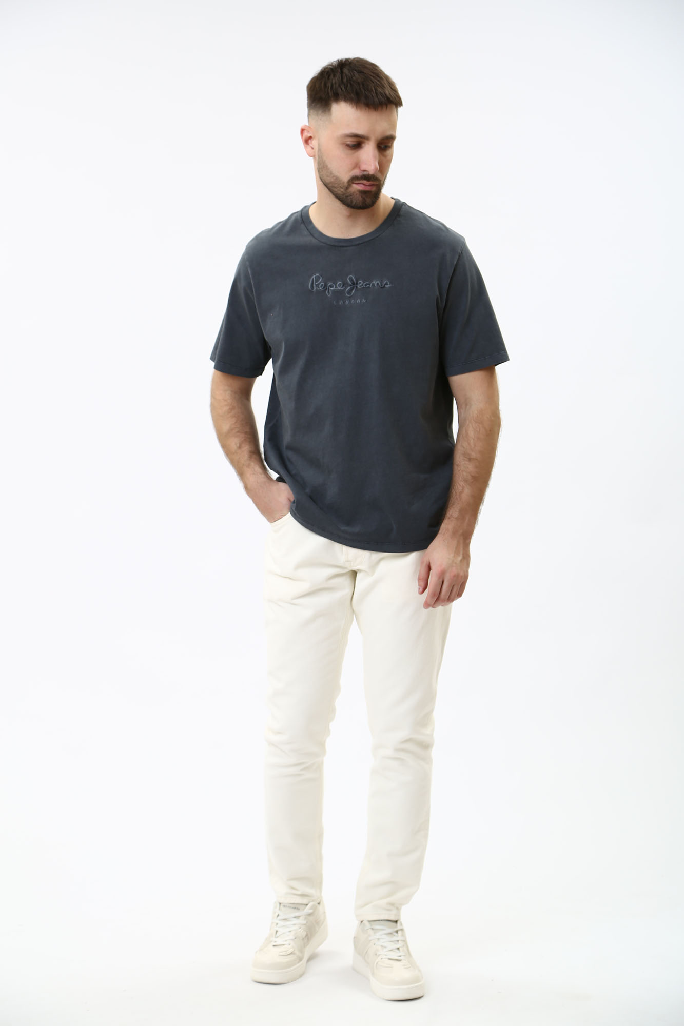 PM207392TB7 Джинсы TAPERED JEANS  Pepe Jeans Молочный