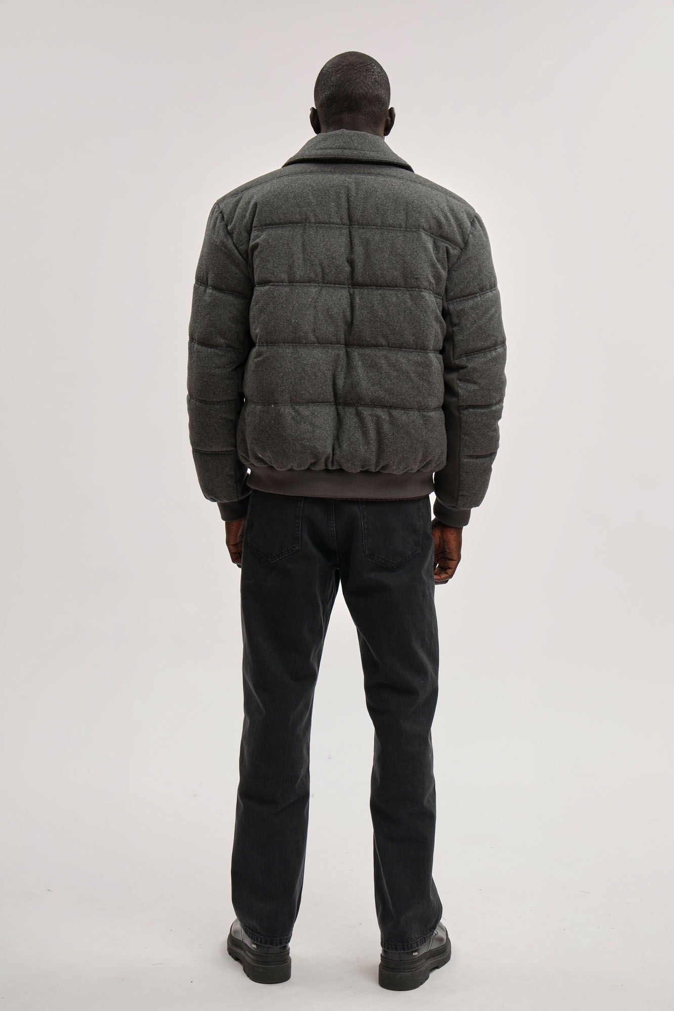 BMG1015B Куртка пуховая Bikkembergs Серый