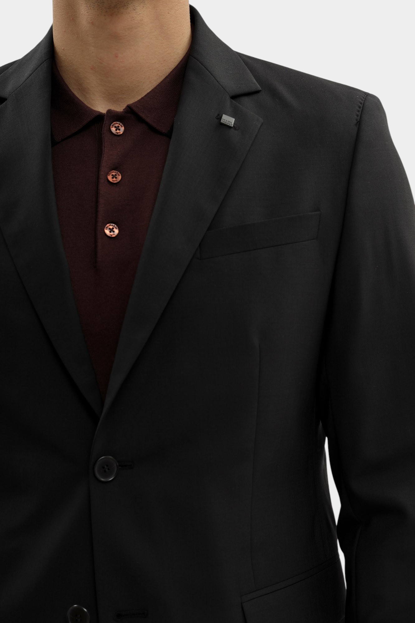 500099_155200 Пиджак классический Karl Lagerfeld Черный