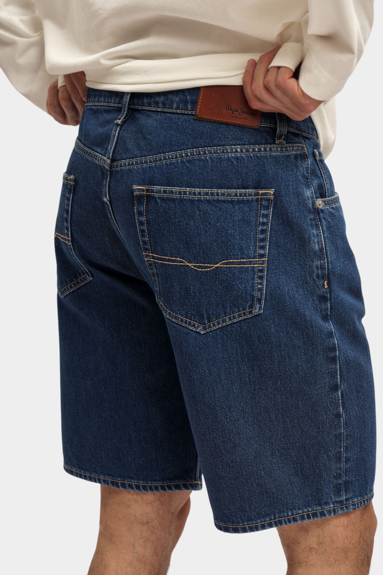 PM801176 Шорты джинсовые Pepe Jeans Синий