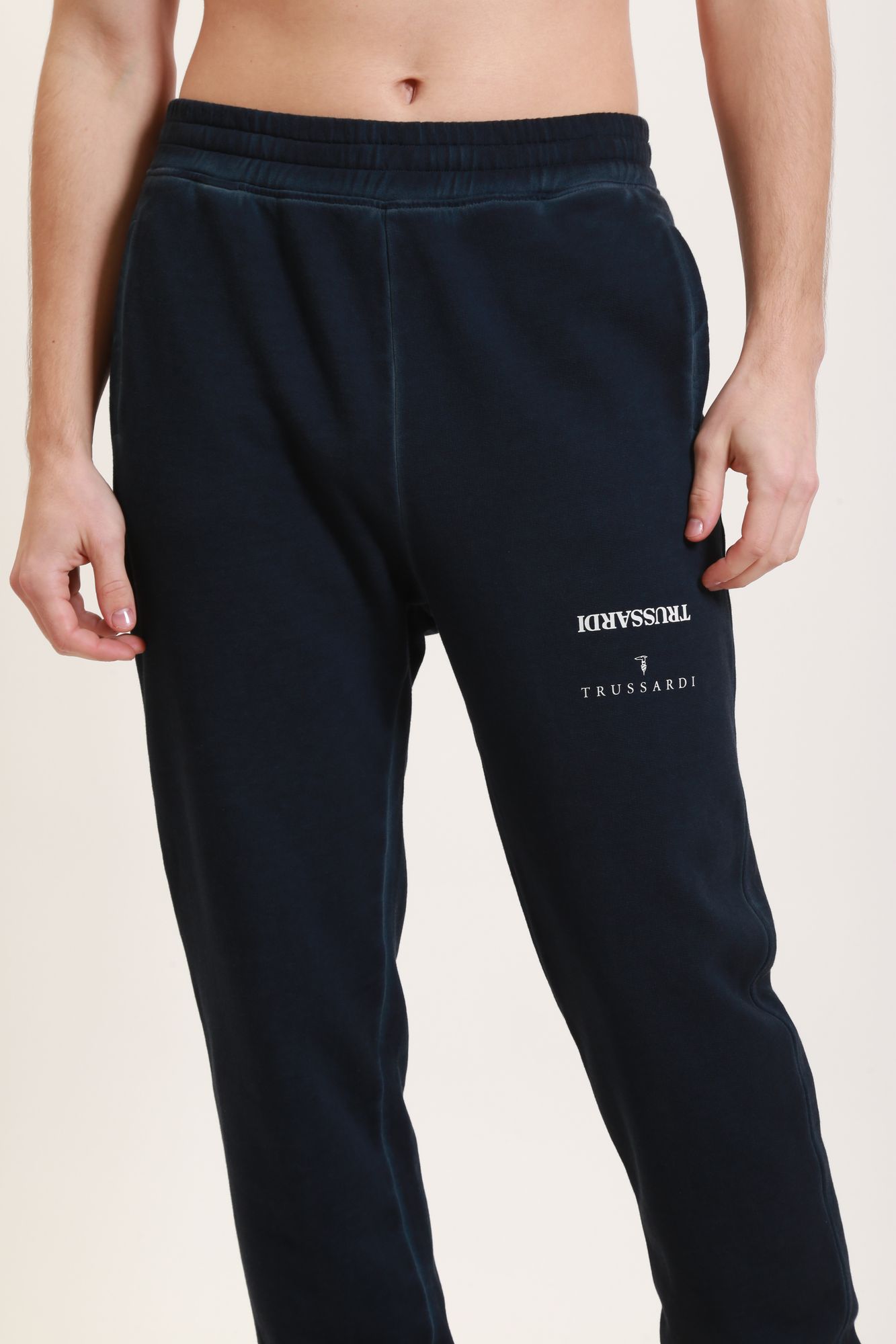 52P00210-1T005623 Брюки спортивные джоггеры Trussardi Синий