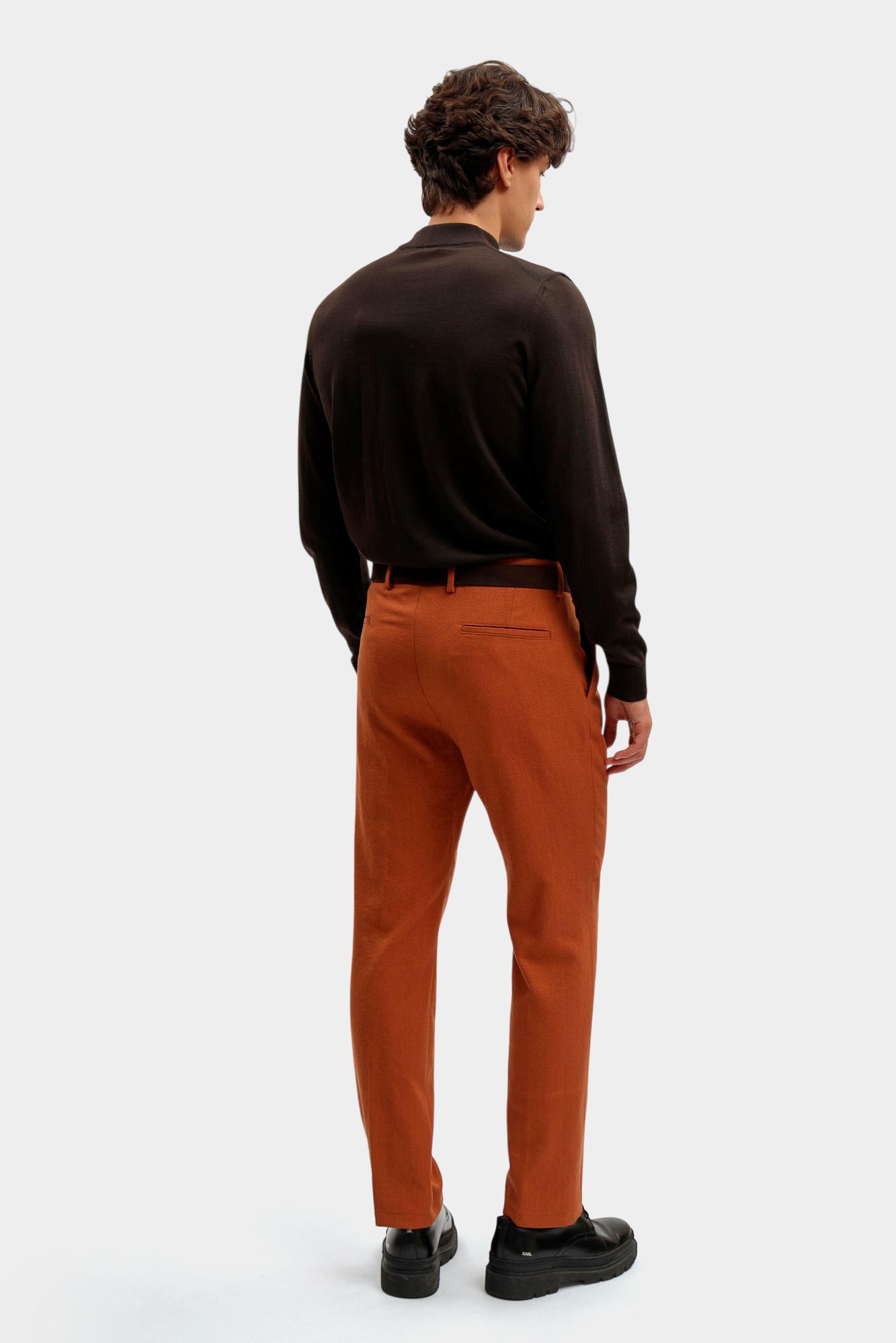 30047355_10019843 Брюки классические Strellson Коричневый